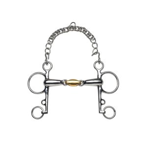 Pelham Double Jointed Bit