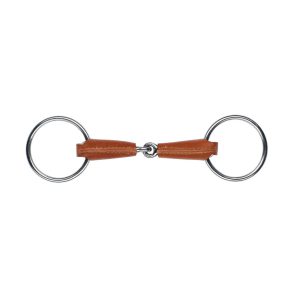 Snaffle Leather Bit