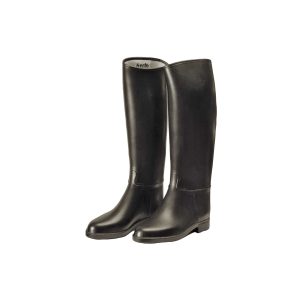 Rubber Riding Boots with Sweat Absorbent Padding - size 39