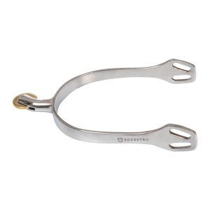 Equestro Spurs With Horizontal Brass Rowel - 25mm