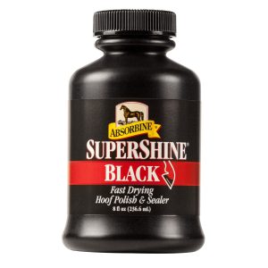 Absorbine SuperShine® Hoof Polish & Sealer Black 237ml
