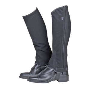 Imitation Nubuck Leather Half Chaps Kids