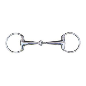 Eggbutt snaffle 18 mm stainless steel 13.5