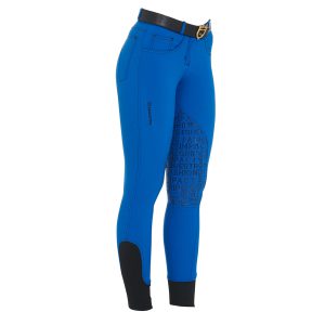 Equestro Women's Knee Patch Breeches in Technical Fabric - IT40 EU36