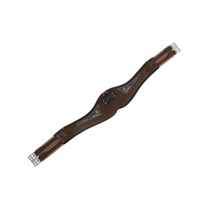 Acavallo Anatomical Girth in Gel and PVC w/ Stainless Steel Buckles
