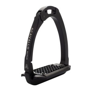 Acavallo Arena ALUPLUS 2.0 Safety Stirrups Total Black