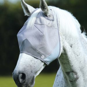 Buster Fly Mask Standard + Silver - L