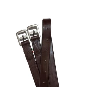ER Italia Waterproof PVC Leather Stirrup - Brown
