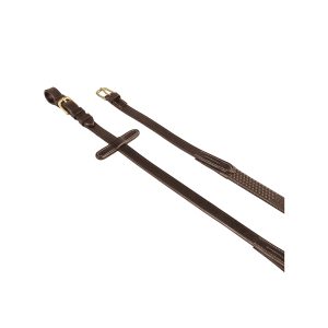 Kris Brass Rubber Reins