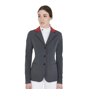 Equestro Women's Elegance Contrast Competition Jacket