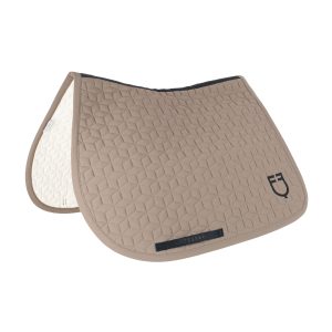 Equestro Cube Quilted Saddle Pad + Earnet