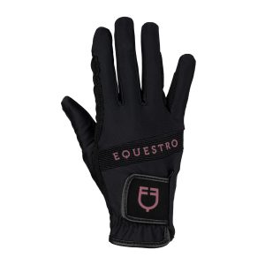Equestro Multi Color Tech Riding Gloves