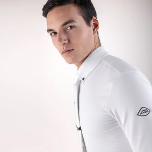 Equiline Men's Cunga Competition Polo L/S Shirt