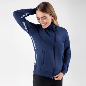 Equiline Cech Women's Sweatshirt with Brushed Fleece Lining - M