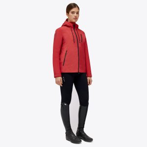 Cavalleria Toscana Women's Revo Hooded Shell Puffer Jacket - S