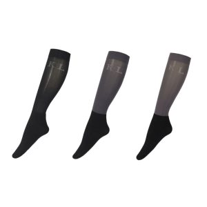 Kingsland Unisex Show Socks - Pack of 3