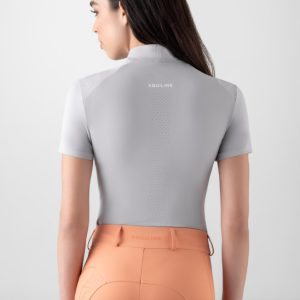 Equiline Cyelec Womens Training Polo with front Zip - M size