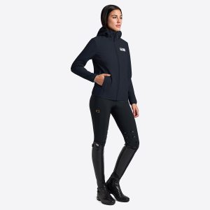 Rider's Gene Women's Hooded Zip Softshell Jacket - XL