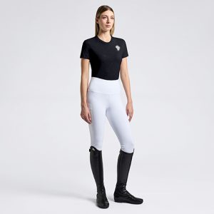 Cavalleria Toscana Women's Technical T-shirt  with Thermo 3D Logo - M