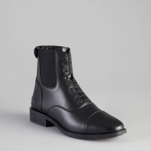 Acento Synthetic Paddock boots - Back Zip