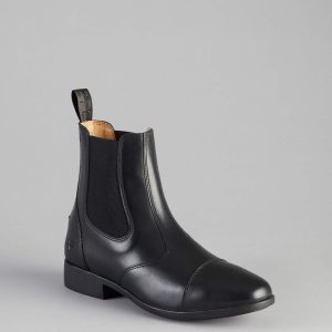 Torlano Leather Chelsea Paddock Boot Black